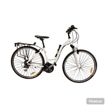 Fuji Fairmount 1.1 Bike -  44cm - Hybrid Commuter, Colour: White